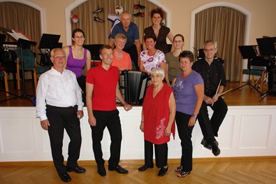Das Sommerkonzert im Festsaal des Amtshauses Wien 20 anlässlich der Fußball-Europameisterschaft 2010