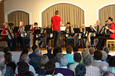 Das Sommerkonzert im Festsaal war 2012 so gut besucht wie sonst kaum eines davor
